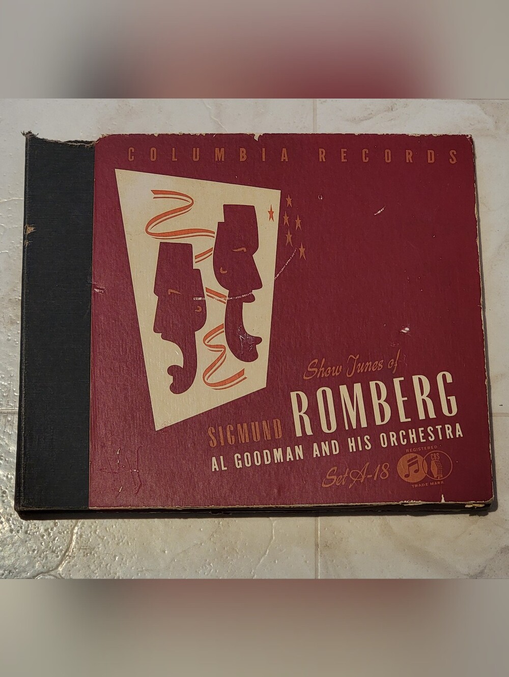 Al Goodman and His Orchestra Show Tunes of Sigmund Romberg 78 RPM 4 Record Set